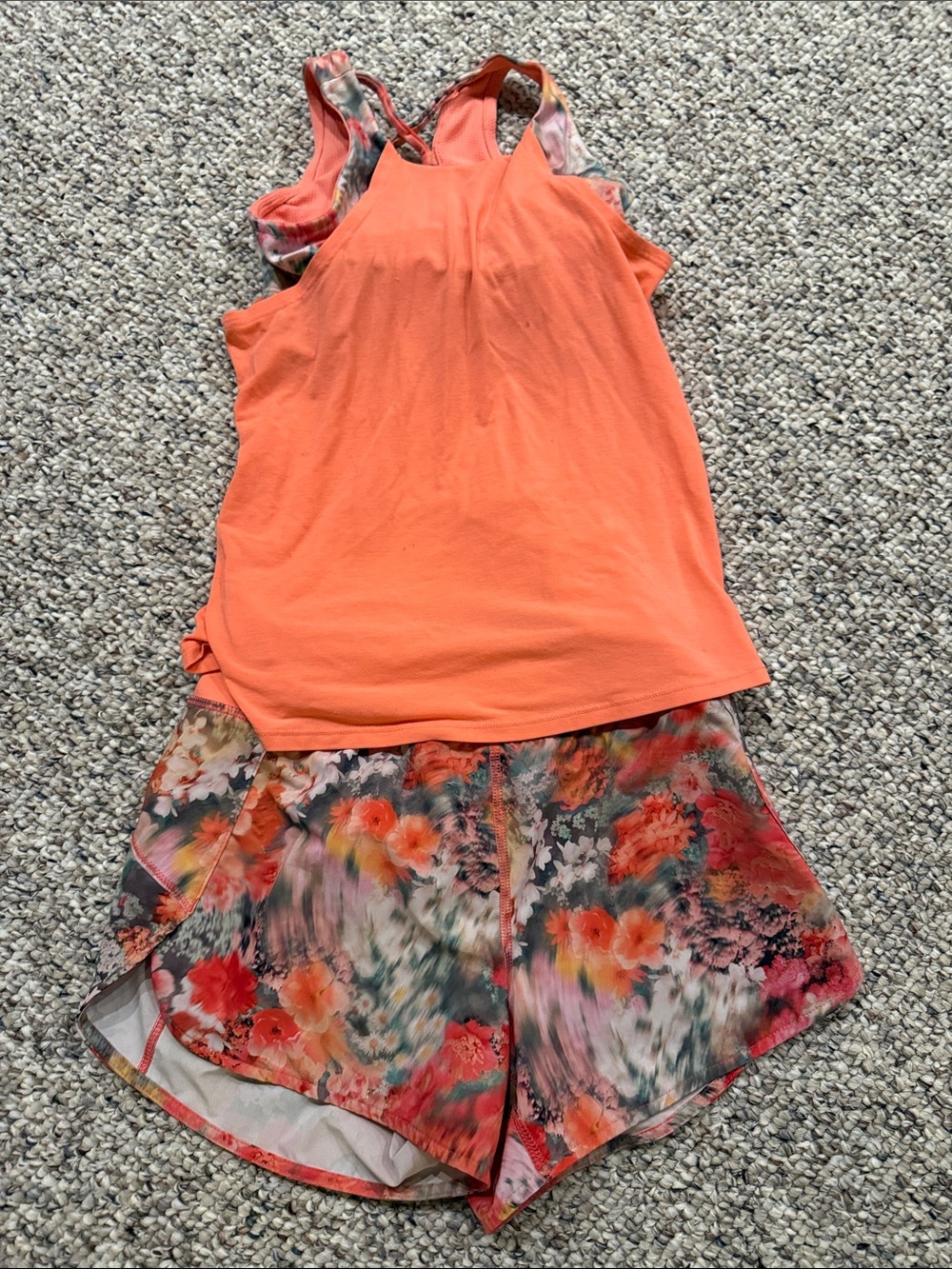 Athleta girls set sz medium